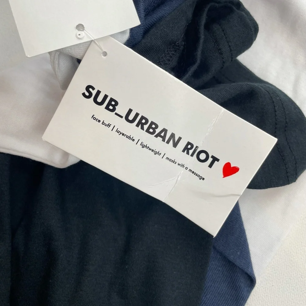 sub_urban riot gaiter face masks tacos coffee
